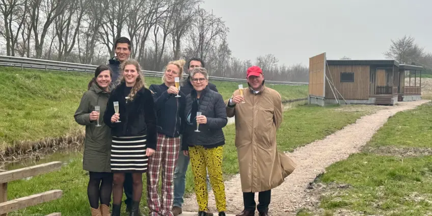 Scheve huisjes in Oegstgeest opgeleverd