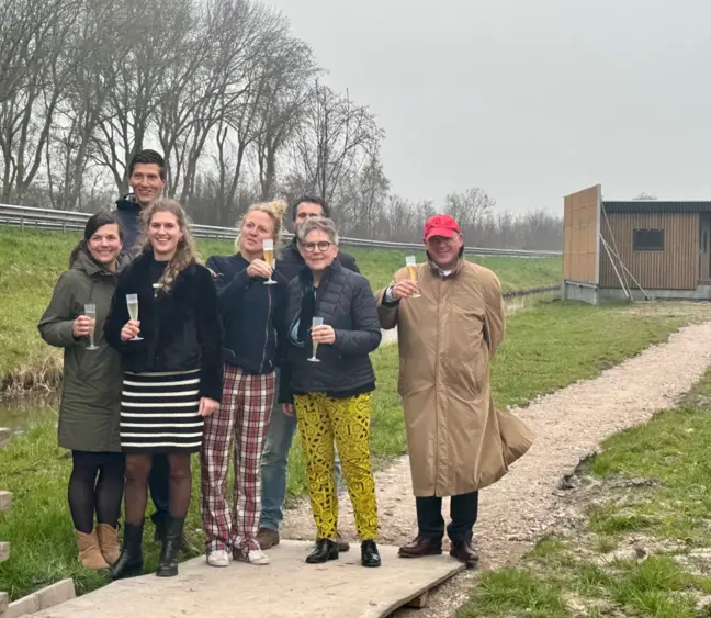 Scheve huisjes in Oegstgeest opgeleverd